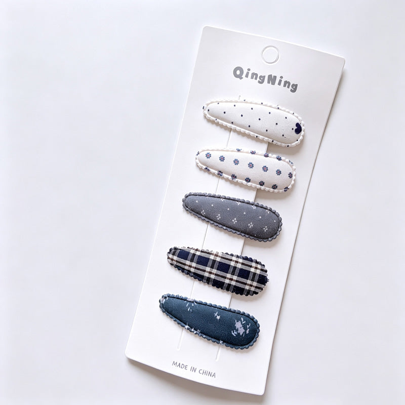 Fabric Water Drop BB Clips