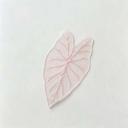 3D Printed Leaf Shaped PET Bookmarks