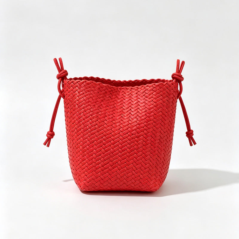 Woven Tapered Crossbody Bag