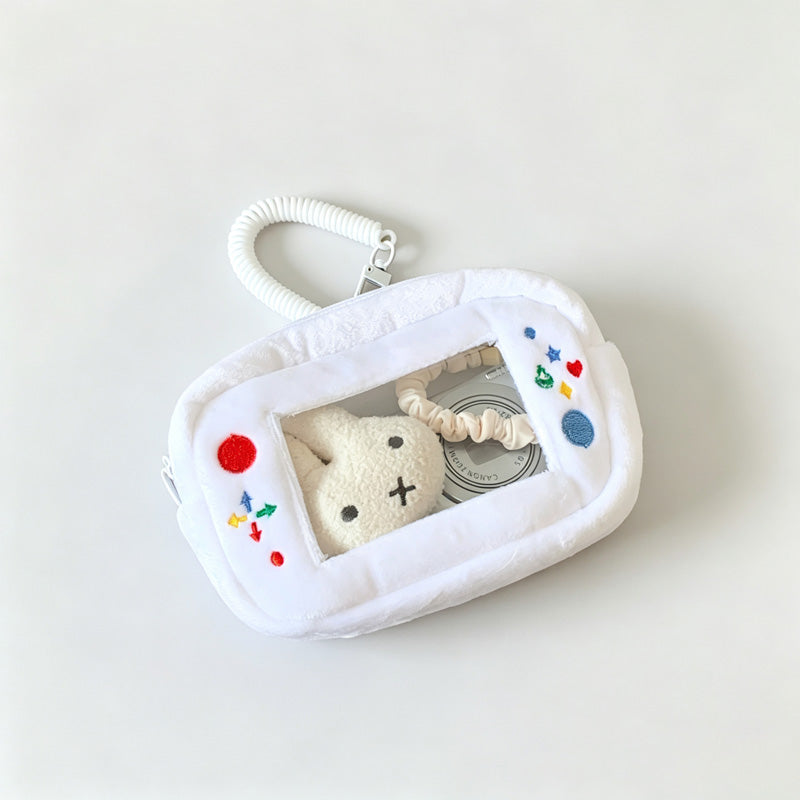 Game Console Plush Storage Pouch