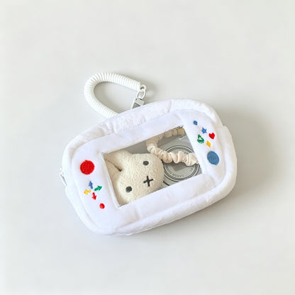 Game Console Plush Storage Pouch
