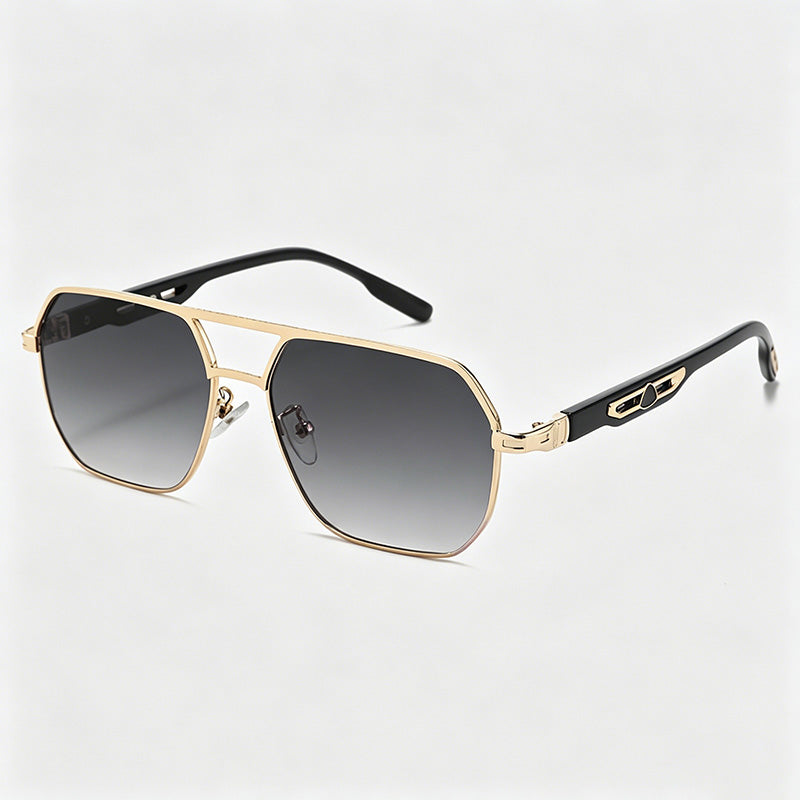 Retro Aviator Double-Bridge Su - Shopdayla Wholesale - #8834
