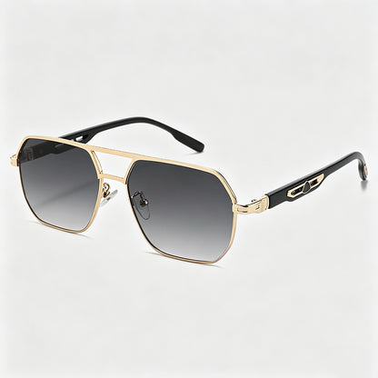 Retro Aviator Double-Bridge Su - Shopdayla Wholesale - #8834