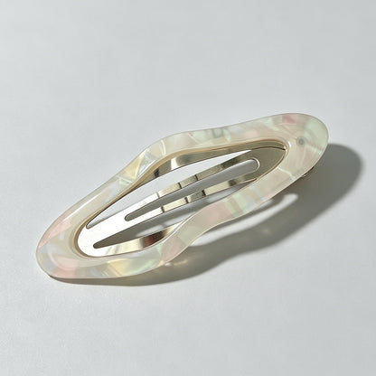 Acetate Oval BB Hair Clip