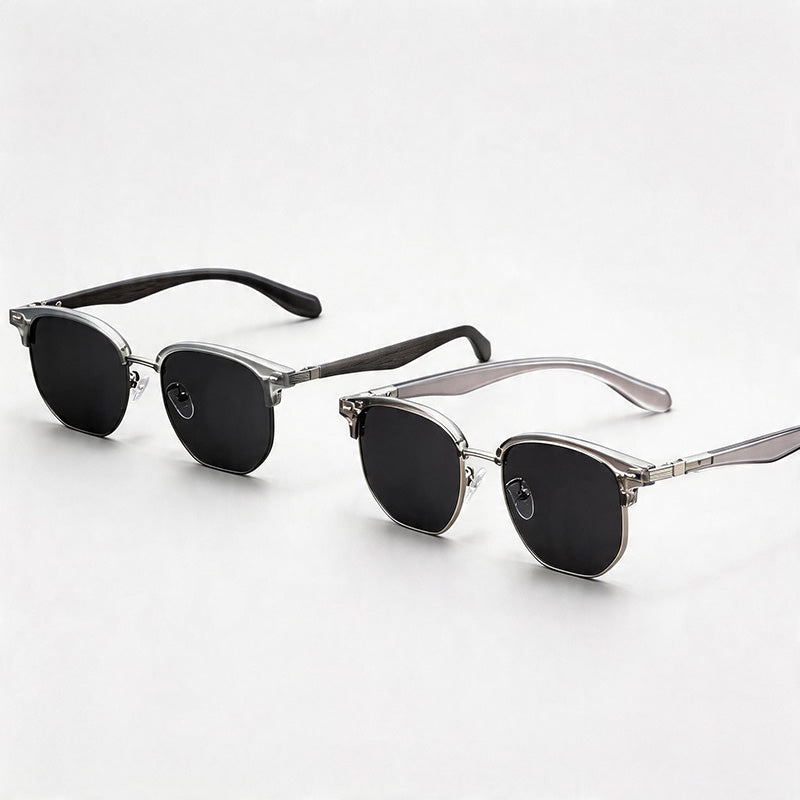 Wooden Temple Polarized Sungla - Shopdayla Wholesale - #9394