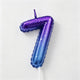 Blue 7 / One Size/1Pack/1Pcs