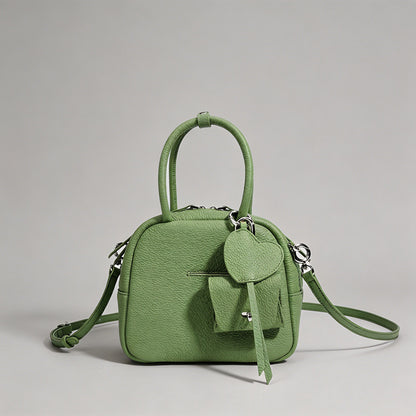 Boston-Style Mini Leather Bag - Shopdayla Wholesale - #8002