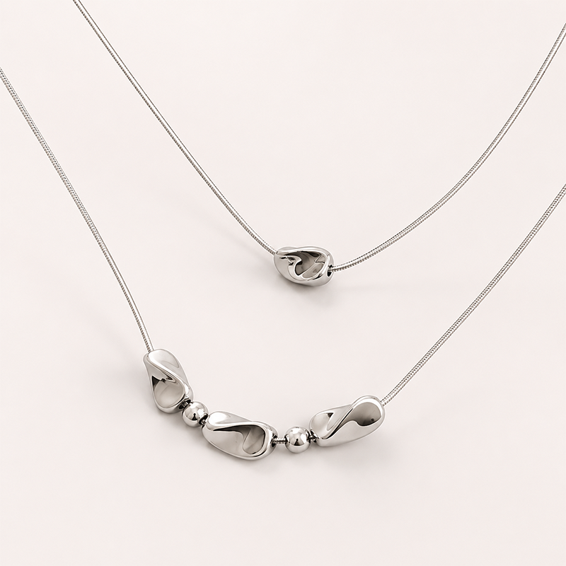 Twisted Acacia Bean Titanium N - Shopdayla Wholesale - #5122