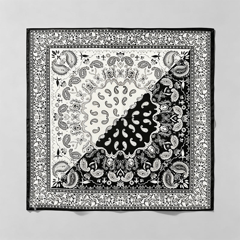 Retro Ethnic Paisley Print Lar - Shopdayla Wholesale - #9538