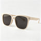 Ivory Frame / Gray Lens / One Size