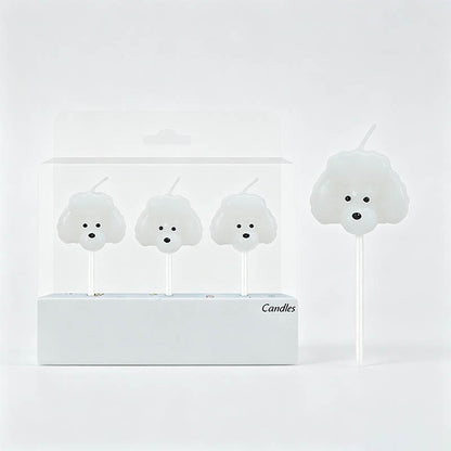 Poodle Party Candles