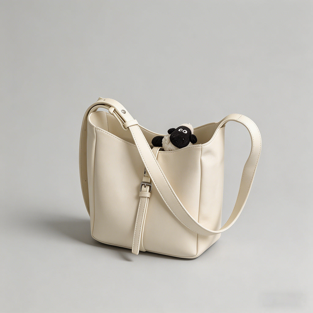 Patent Leather Buckle Hobo Sho - Shopdayla Wholesale - #2402