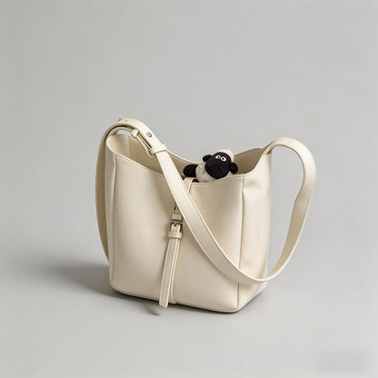 Patent Leather Buckle Hobo Sho - Shopdayla Wholesale - #2402