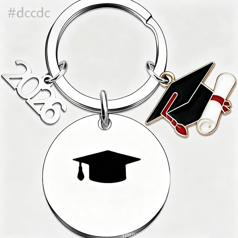 2026 Graduation Commemorative Keychain