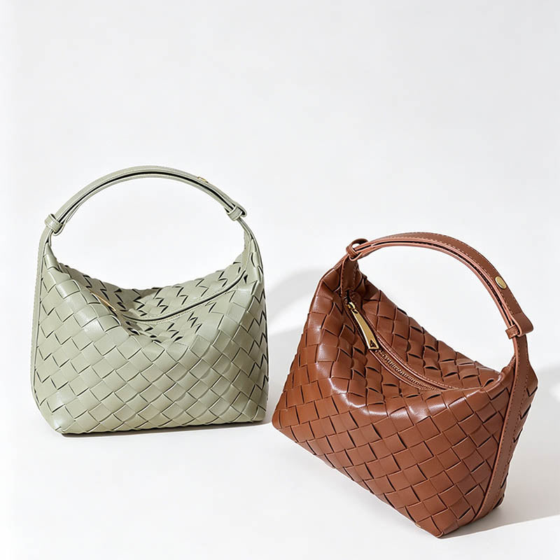 Simple Dumpling‑Shaped Hobo ba - Shopdayla Wholesale - #7682