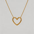 Open Shape Snake Chain Necklac - Shopdayla Wholesale - #1474