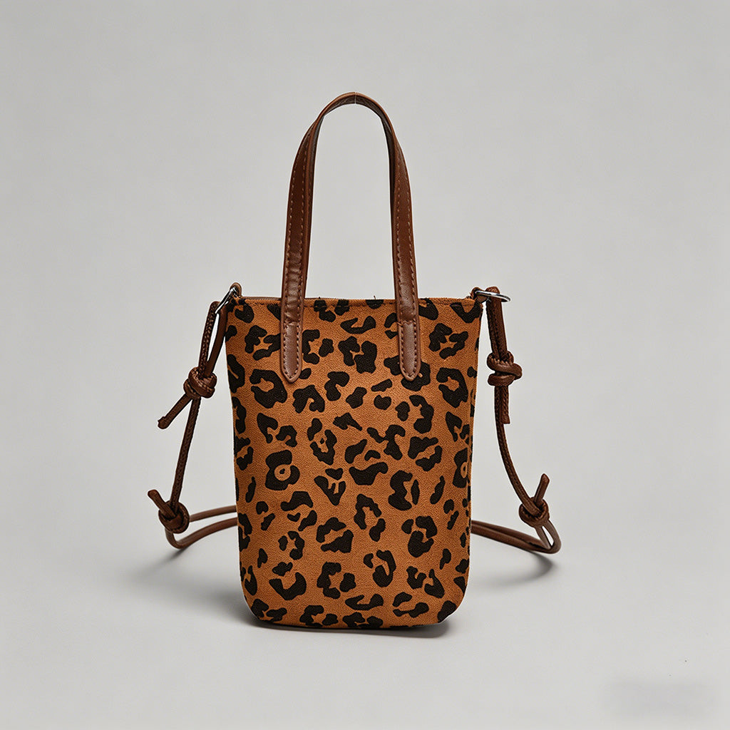 Vintage Suede Mini Bucket Cros - Shopdayla Wholesale - #6818
