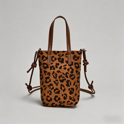 Vintage Suede Mini Bucket Cros - Shopdayla Wholesale - #6818