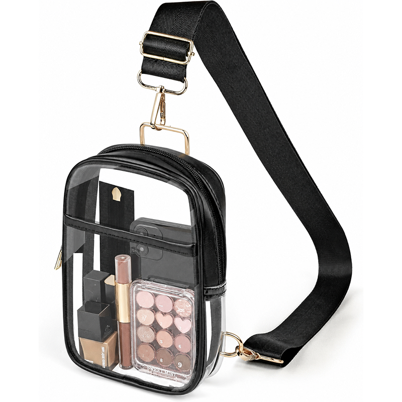 Without Letter Clear Crossbody - Shopdayla Wholesale - #8130