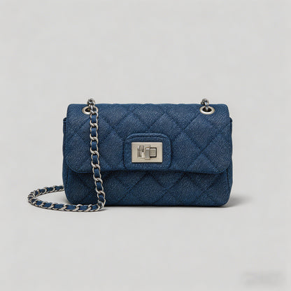Vintage Quilted Denim Chain Cr - Shopdayla Wholesale - #0082