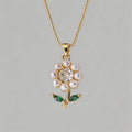 Flower Pendant Necklace - Shopdayla Wholesale - #6706