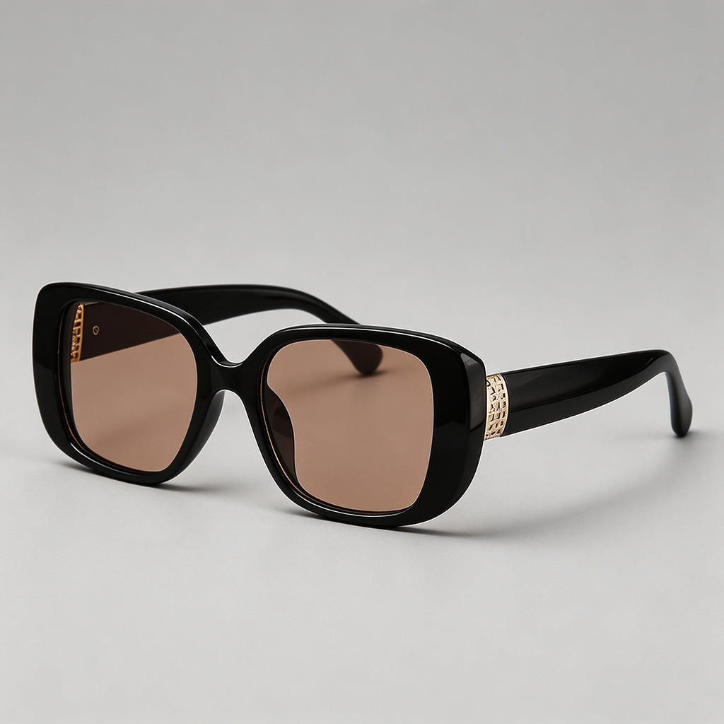 Retro Square Frame Sunglasses - Shopdayla Wholesale - #1362