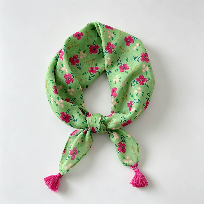 Floral Print Daily Fashion Sca - Shopdayla Wholesale - #6514
