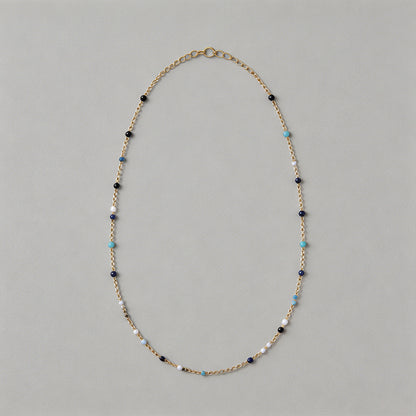 Beaded Gold Chain Choker Neckl - Shopdayla Wholesale - #8562