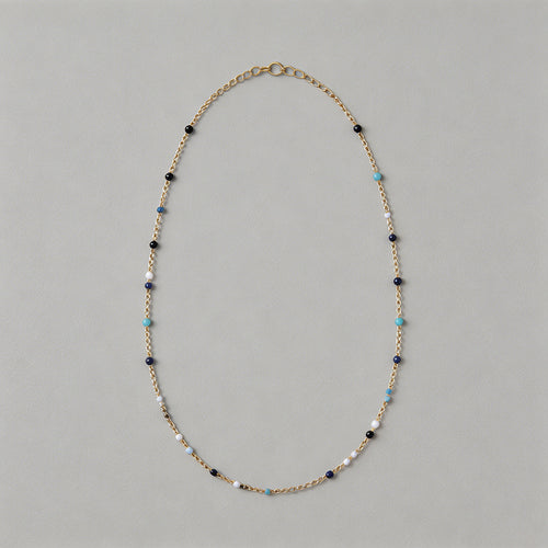 Beaded Gold Chain Choker Neckl - Shopdayla Wholesale - #8562