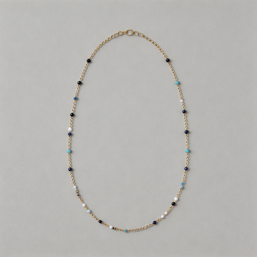 Beaded Gold Chain Choker Neckl - Shopdayla Wholesale - #8562