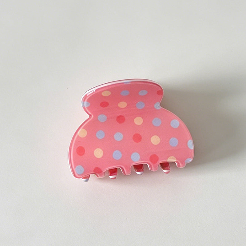 Vibrant Pink Rainbow Polka Dot - Shopdayla Wholesale - #8738