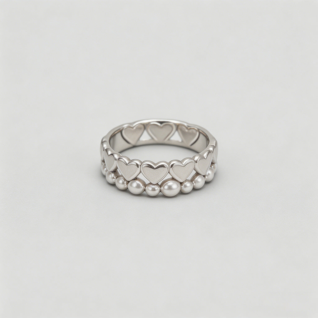 Silver Open Adjustable Ring - Shopdayla Wholesale - #0882