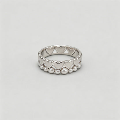 Silver Open Adjustable Ring - Shopdayla Wholesale - #0882