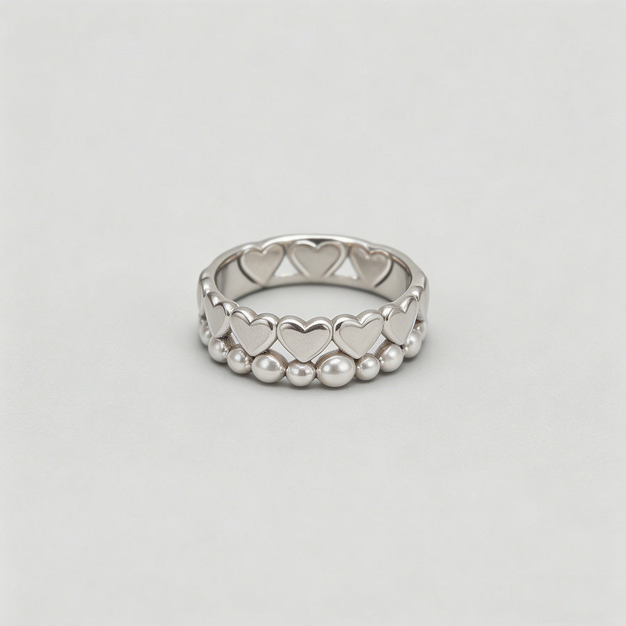 Silver Open Adjustable Ring - Shopdayla Wholesale - #0882