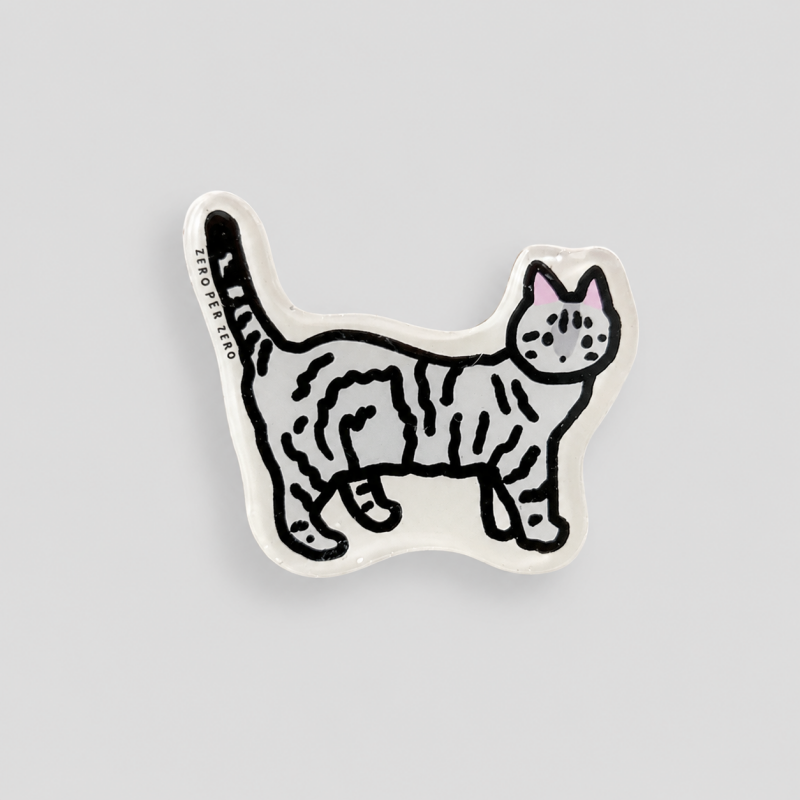 Cat Shape Acrylic Fridge Magnet