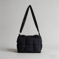 Puffer Woven Crossbody Bag - Shopdayla Wholesale - #5218