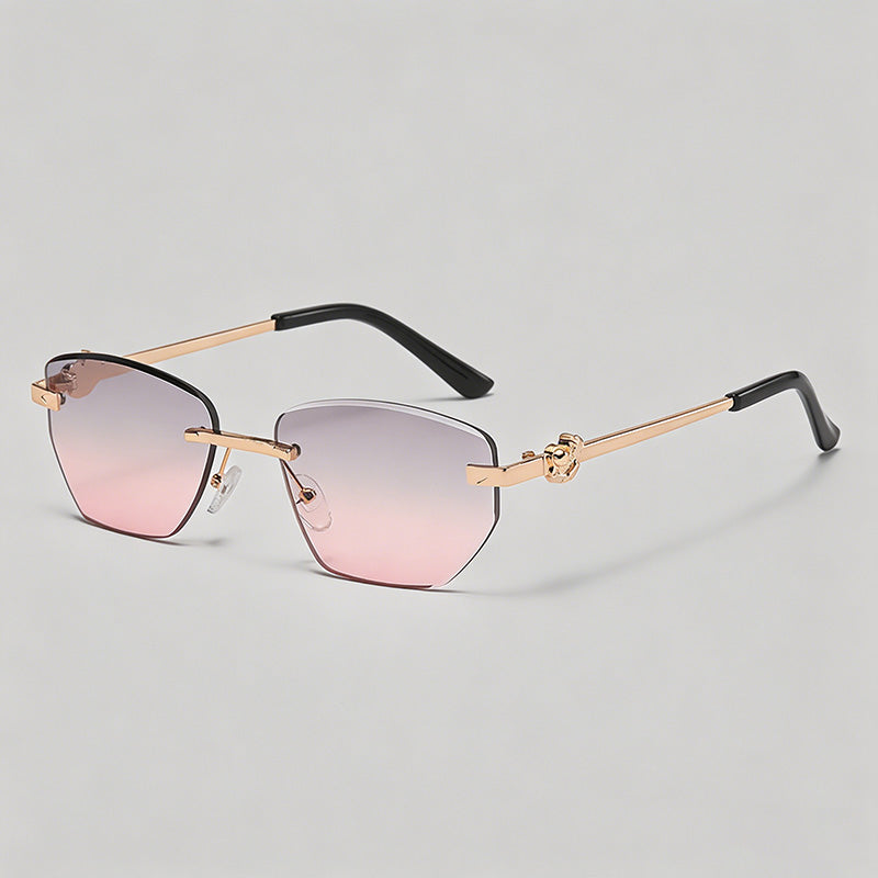 Rimless Cut-Edge Gradient Sung - Shopdayla Wholesale - #5778