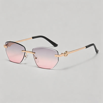Rimless Cut-Edge Gradient Sung - Shopdayla Wholesale - #5778