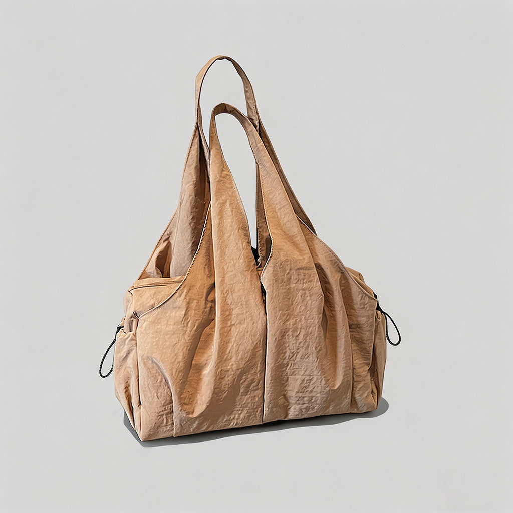 Nylon Slouchy Tote Bag - Shopdayla Wholesale - #5618
