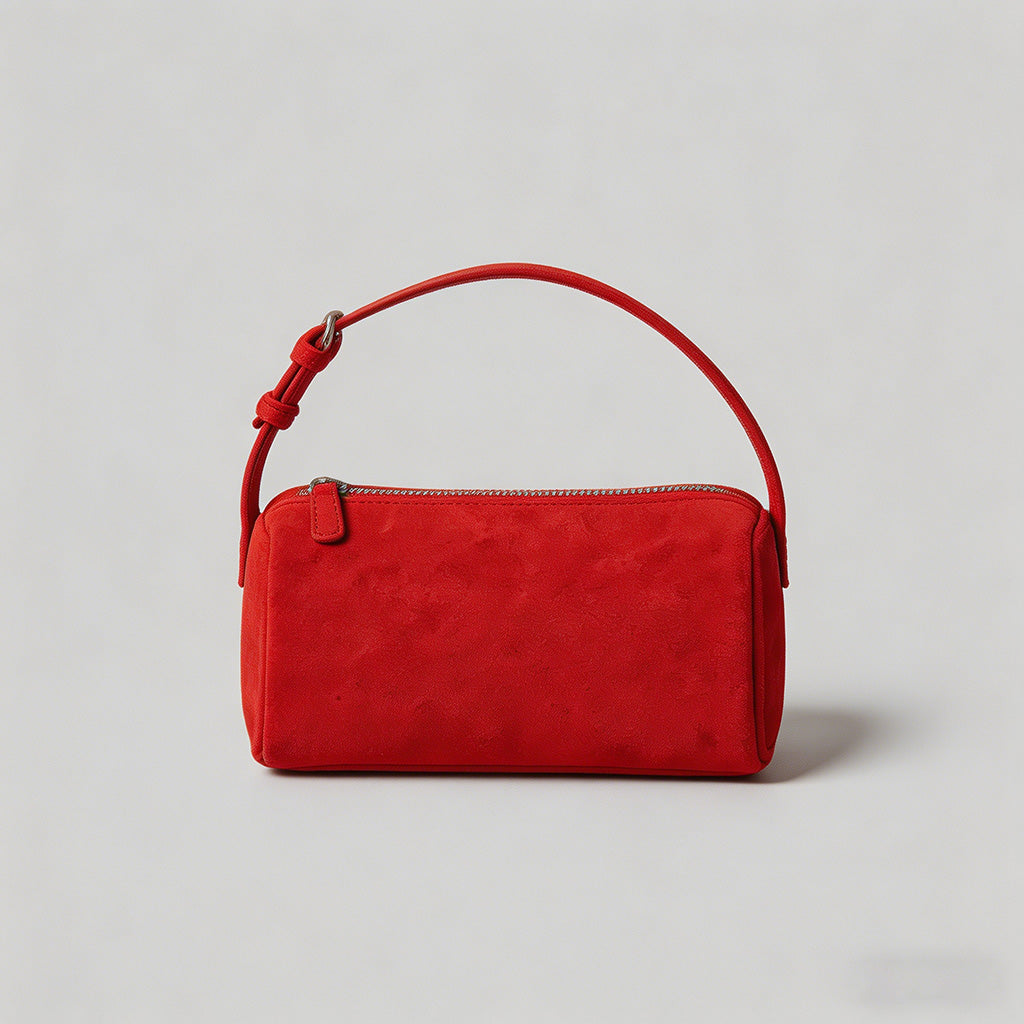 Vintage Suede Cylinder Mini Ha - Shopdayla Wholesale - #8082