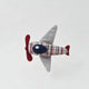 Red Plane / One Size