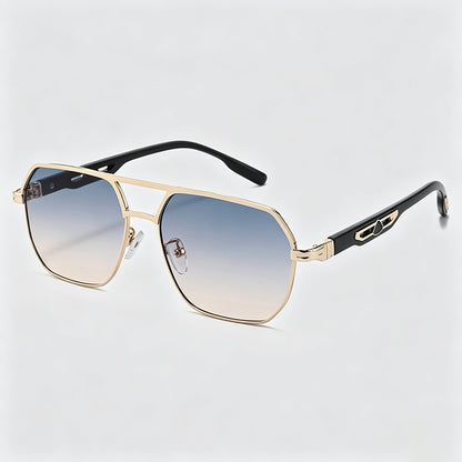 Retro Aviator Double-Bridge Su - Shopdayla Wholesale - #2226