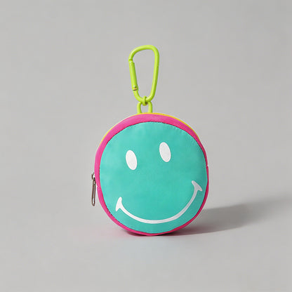 Smiley Face Mini Hanging Pouch - Shopdayla Wholesale - #5266