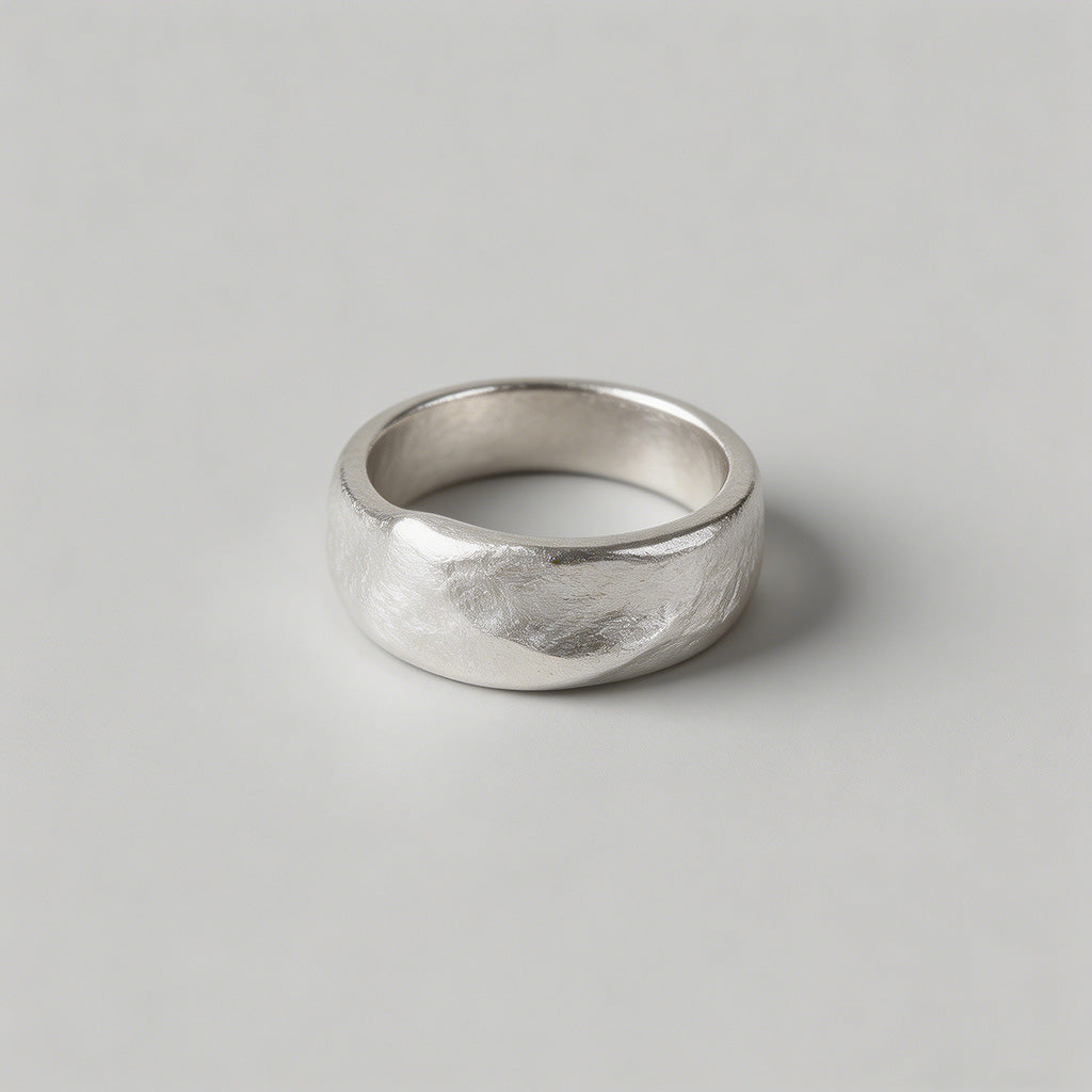 Silver Open Adjustable Ring - Shopdayla Wholesale - #0258