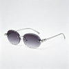 Silver Frame / Double Grey Lens / One Size