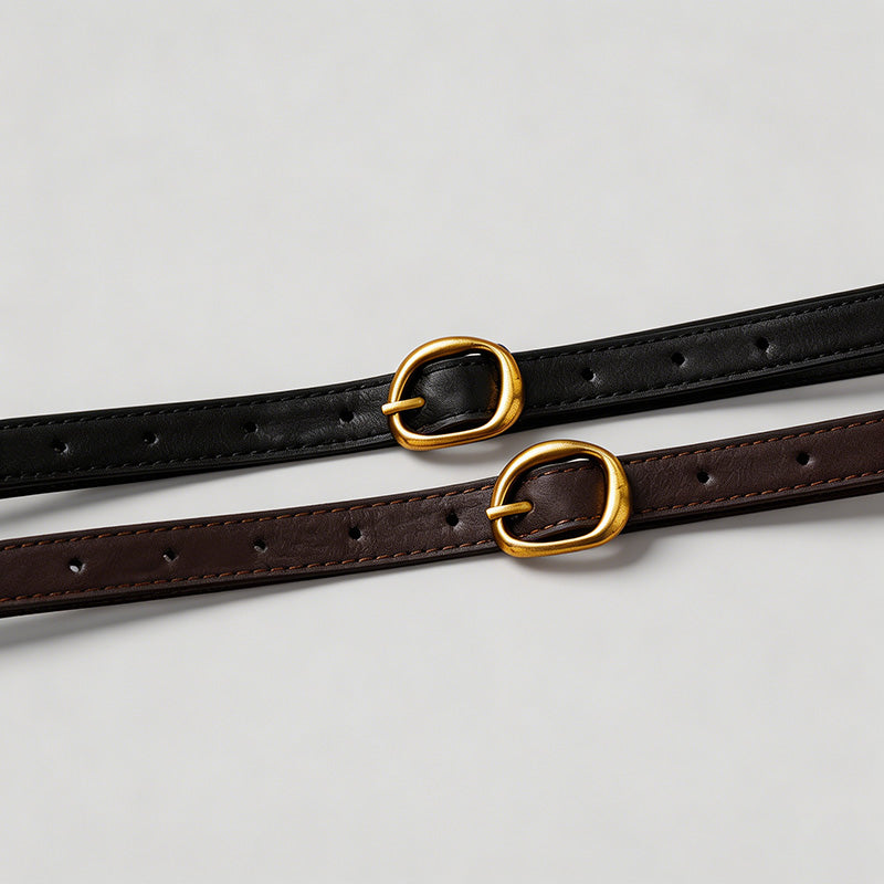 Geometric Gold Buckle Minimali - Shopdayla Wholesale - #7234