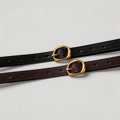 Geometric Gold Buckle Minimali - Shopdayla Wholesale - #7234
