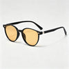 Glossy Black Frame / Yellow Tea Lens / One Size