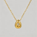 Teardrop Pendant Necklace - Shopdayla Wholesale - #6562