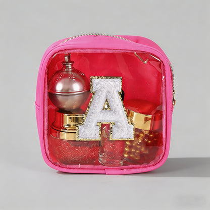 Square Clear Initial Travel Ca - Shopdayla Wholesale - #0546